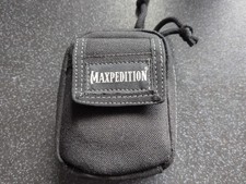 Maxpedition Barnacle Pouch Black Small MOLLE Utility Pocket Organiser + Straps