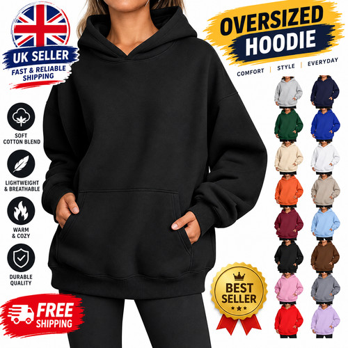 Womens oversized hoodie - womens,