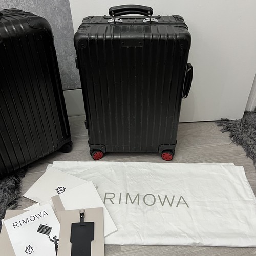 Rimowa classic black aluminium - black,