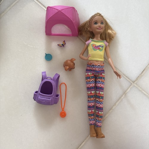 Barbie stacie camping doll and - doll,