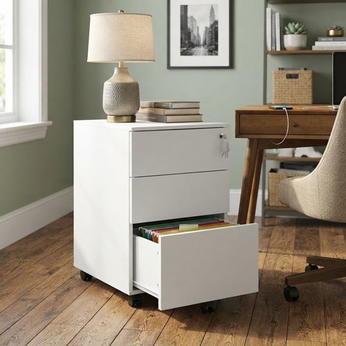 Sturdy metal filing cabinet - sturdy,