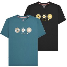 Mens Lambretta Classic Retro Target Vinyl Mod Ska T-Shirt Sizes M to 4XL