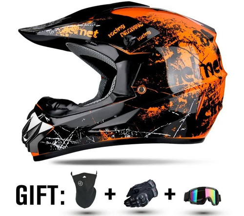 Youth kids motocross helmet - helmet, mx