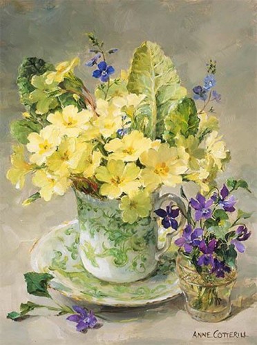 Primroses violets anne - , -anne