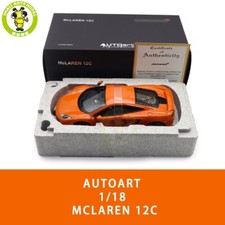 1/18 McLaren MP4-12C 12C Autoart 76006 Orange Diecast Model Car Friends Gifts
