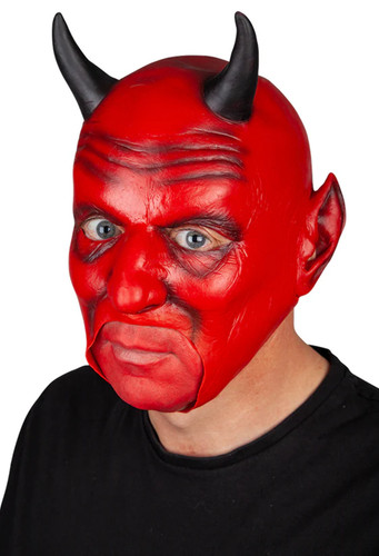 Devil mask with open - devil,