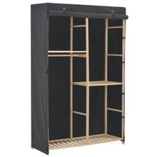 Double Fabric Wardrobe Wooden