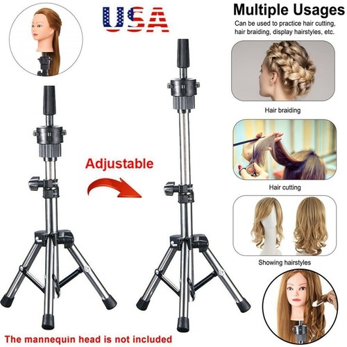 Wig holder stand adjustable - wig,
