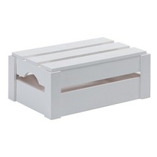 Wooden Crate with Handles and