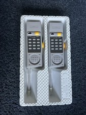 Vintage 90s HANDY PHONE Type WALKIE TALKIE battery operated.Fully Functional
