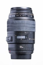 Canon EF 100mm f/2.8 Macro USM Lens - Used, Good Condition, Made in Japan