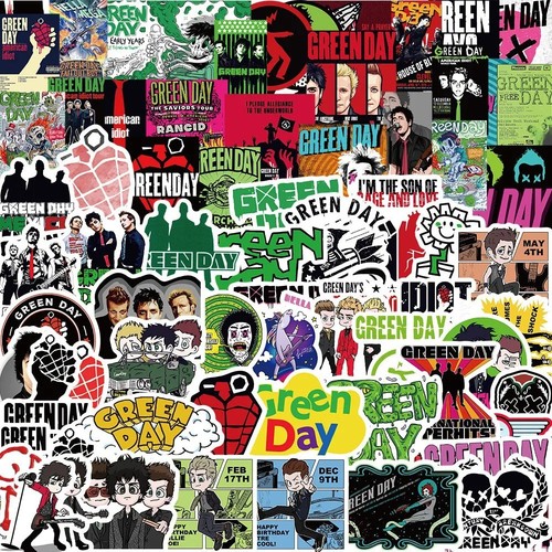 100pcs green day rock - day,