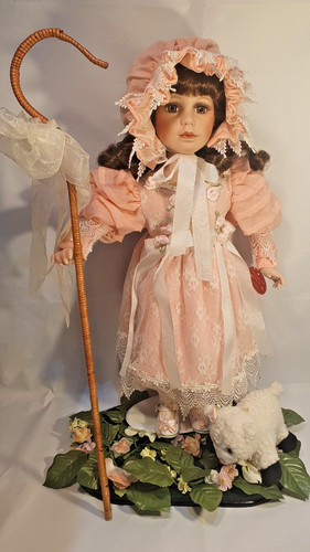 Porcelain doll little - porcelain, bo