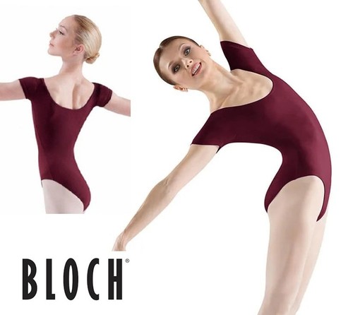 Bloch l5402 leotard burgundy - leotard,