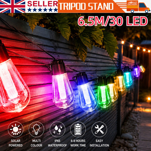Led solar powered retro - 30,