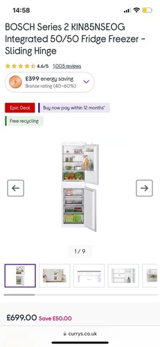 Bosch kin85nse0g series - bosch, 2