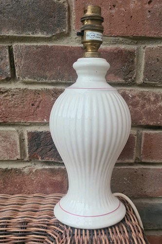 Cream table lamp - cream,