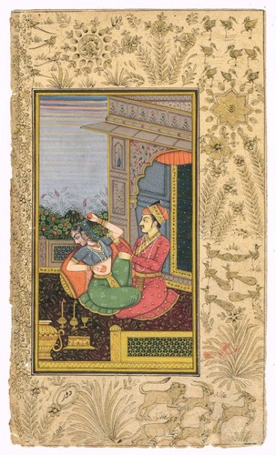 Indian miniature painting - painting, of