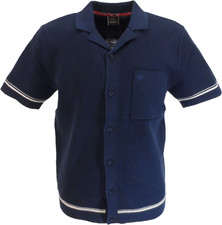 Merc Mens Navy Blue Todd