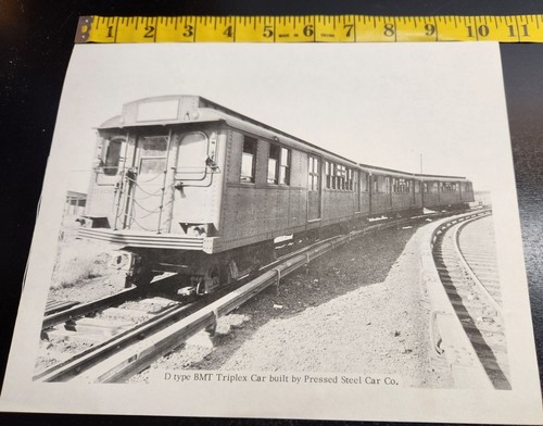 Vintage type bmt triplex car - d,