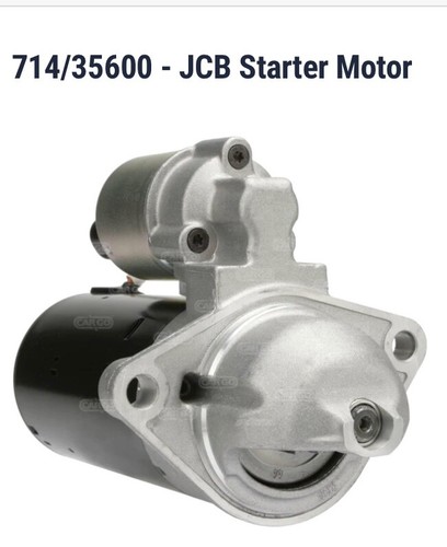 Jcb parts starter motor - -,