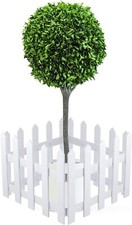 Thick White Wooden Picket