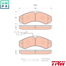 BRAKE PAD SET DISC BRAKE