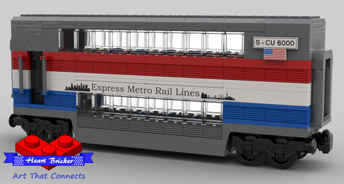 Lego double decker metroliner - double,
