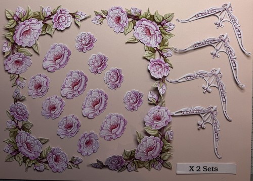 Carnation crafts garden rose
