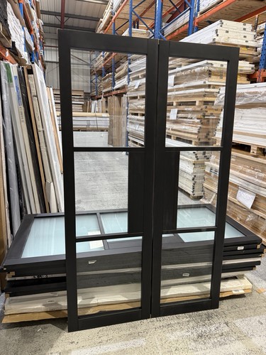 78x21 35mm black timber - x2,