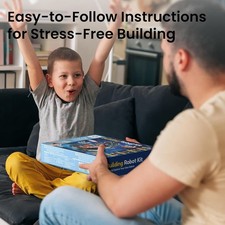 5 in 1 STEM RC Robot Building