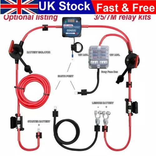 Leisure battery split - battery, charge