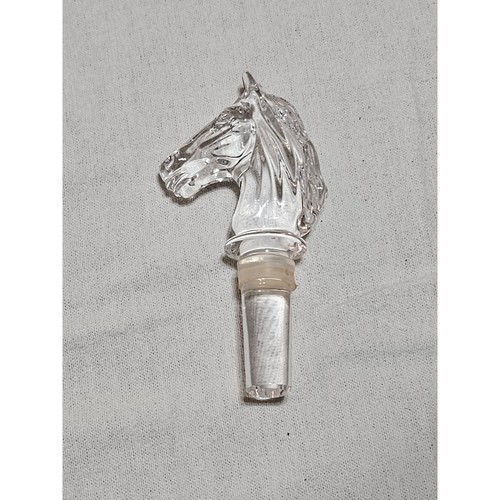 Waterford crystal horse bottle - horse,