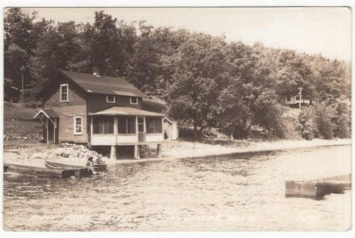 Summer cabin the lake rppc - lake,