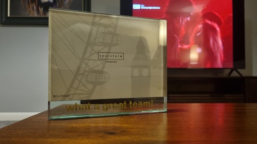 What great team large glass - what,
