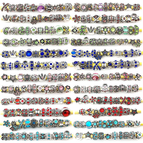 European spacer beads - european,