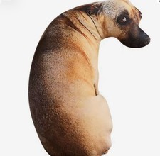 Cartoon Dog Pillow Plush Toy