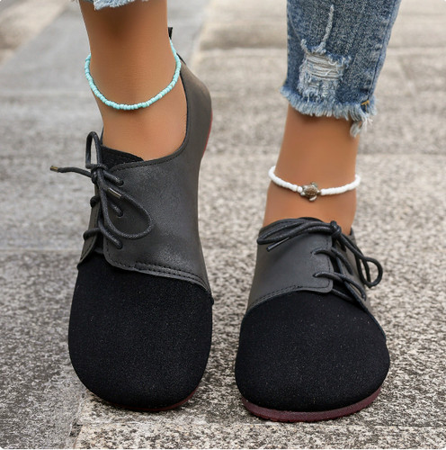 Women retro style flat - women's,