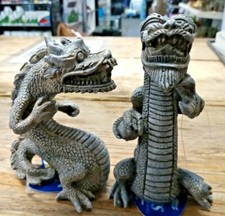 Classic Balinese Dragon Fish Tank Stone Effect Aquarium Ornaments - 2 Designs