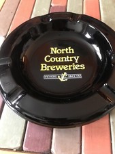 HULL BREWERY - NORTH COUNTRY BREWERIES CERAMIC ASHTRAY PUB BAR MAN CAVE ASH TRAY