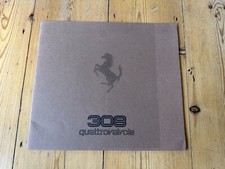 Ferrari 308 QV Sales Brochure - ENG/ITA/FRE/DEU - Original Brochure