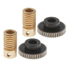 4 Packs 0.5 Modulus Worm Wheel