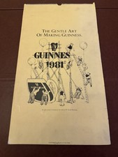 Guinness Calendar 1981. John