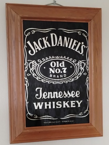 Jack daniel framed mirror - jack,