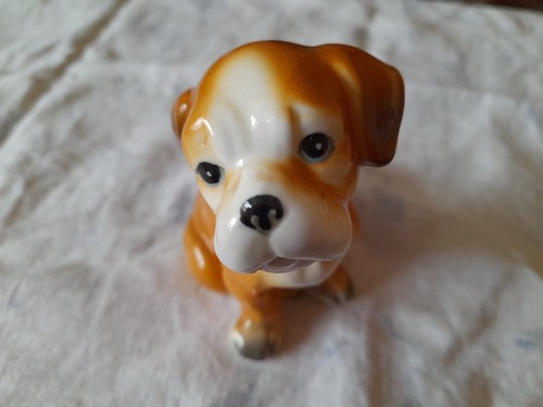 Boxer pup figure - pup,