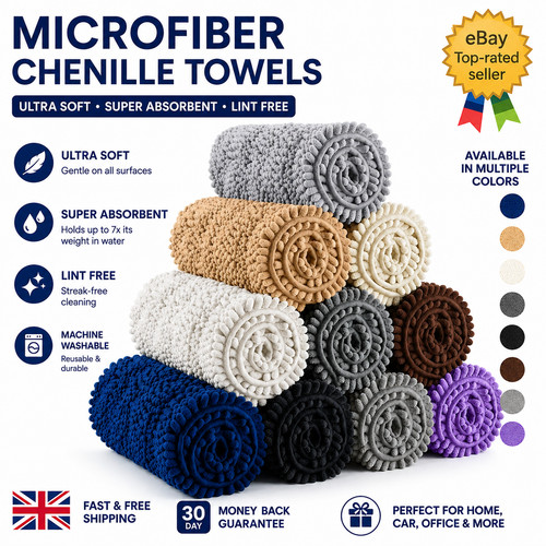 Non slip chenille - chenille, mat
