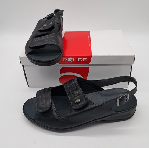 Rohde black leather - black,