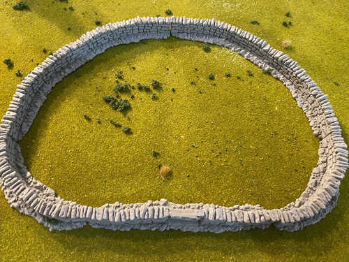 Gauge model railway stone - model,
