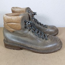 Raichle Vintage Tan Brown Leather Hiking Boots Mens Size UK 7 Walking Lace Up 