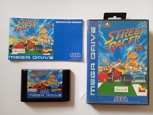 Street racer sega mega drive - racer, drive]